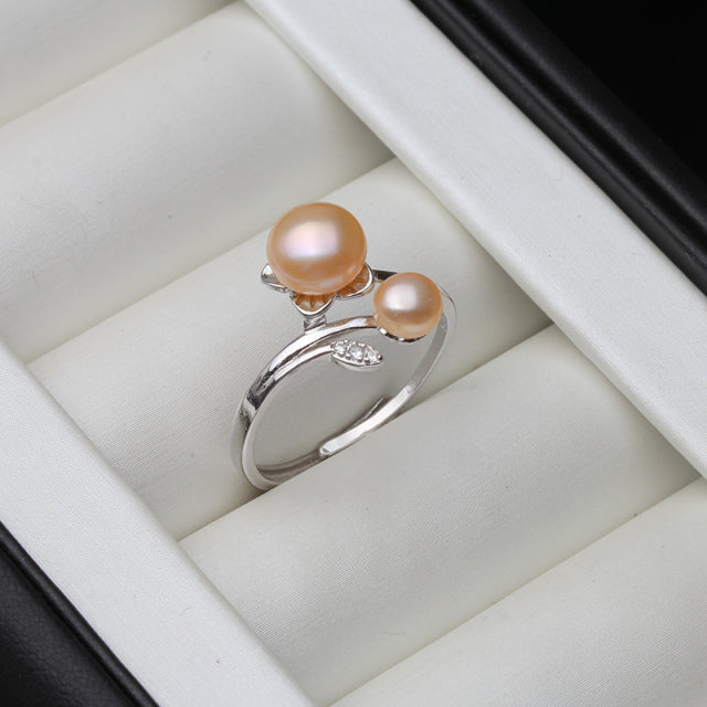 Twin on sale pearl ring