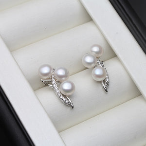 Natural Freshwater Pearl Earrings
